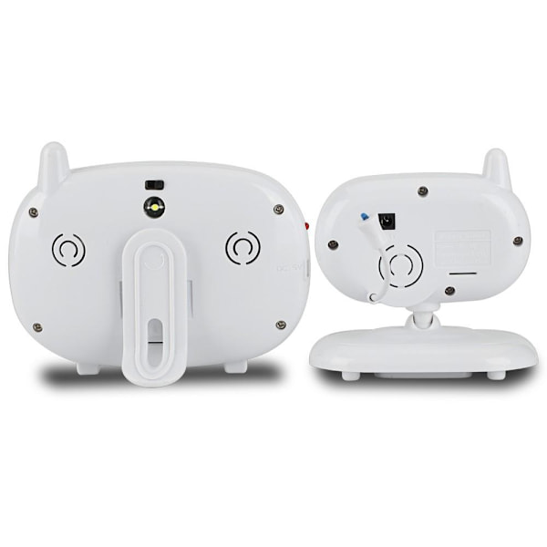 2.4G Digital trådløs 3,5 tommer farve LCD babymonitor 5m Night Vision SP850 White
