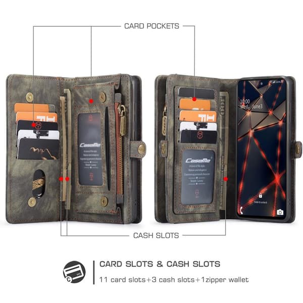 Samsung Galaxy S20 FE CASEME Irrotettava 2 - in - 1 - kotelo Grey