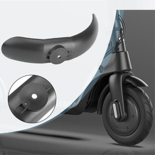 Front Mudguard Fender Guard til Xiaomi Mijia M365 elektrisk scooter - sort Black