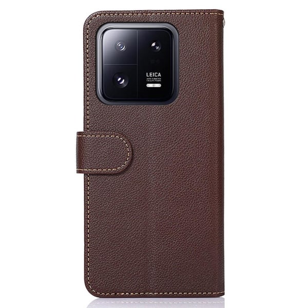 KHAZNEH telefoncover til Xiaomi 13 - brun/blå Brown