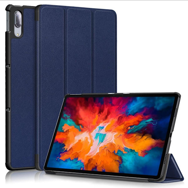 Tri - fold Veske til Lenovo Tab P11 Pro TB - J706F - Blå Blue