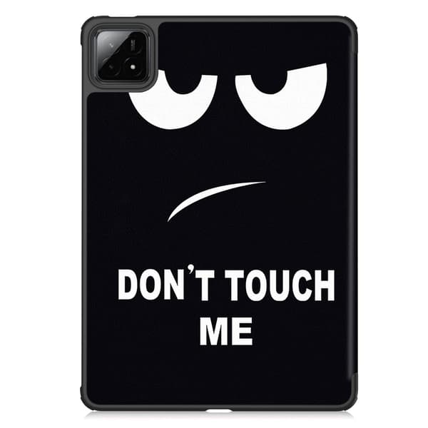 Slim Fit Cover Case til Xiaomi Pad 7 Auto Wake / Sleep - Don't Touch Me Black