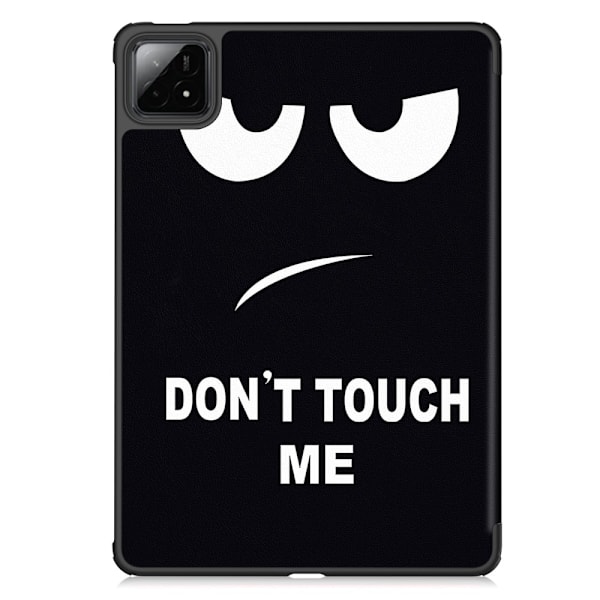Slim Fit Cover Fodral För Xiaomi Pad 7 Auto Wake / Sleep - Don't Touch Me Svart