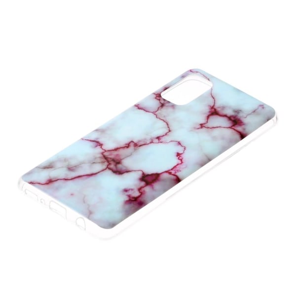 MTK Samsung Galaxy A41 TPU Marmor - Style D Svart