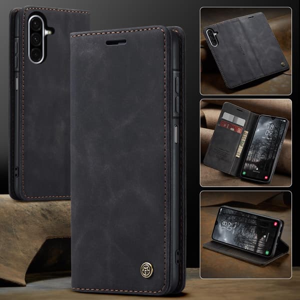 Samsung Galaxy A37 5G CASEME Lompakkokoteloon musta