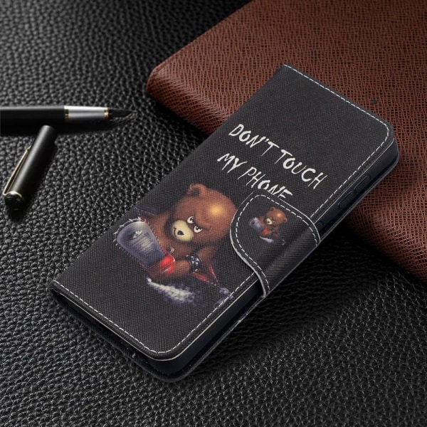Samsung Galaxy S21 Lompakkotelineelle - Karhu Black