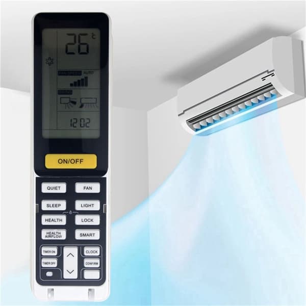 Fjärrkontroll Ersättning för 0010402886R för Haier Air Conditioner Vit