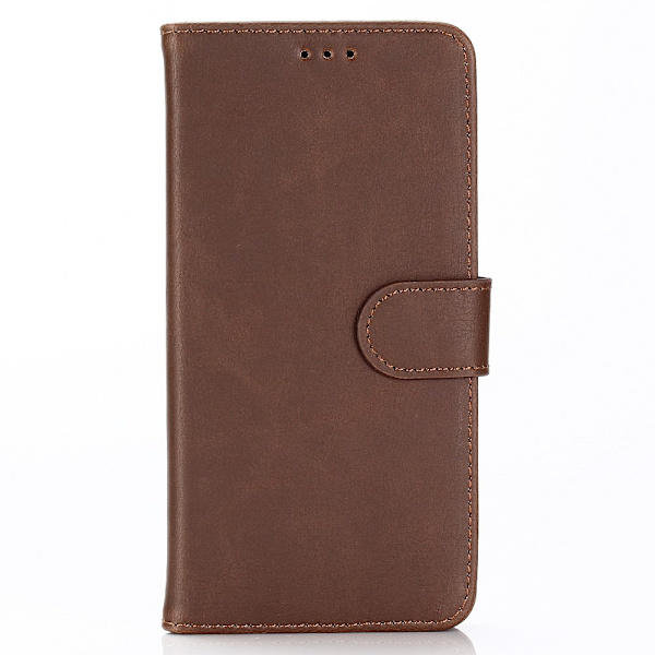 iPhone XS Max Retro Lommebok-deksel/deksel - Kaffe Brown