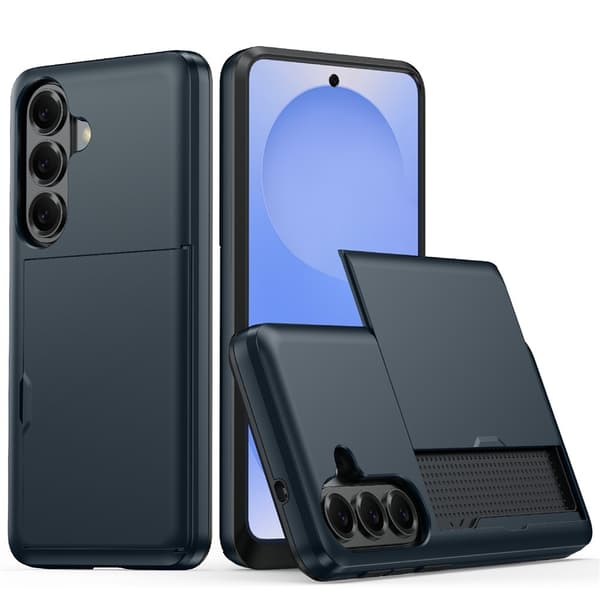Samsung Galaxy A57 5G puhelinkotelo korttipaikalla Blue