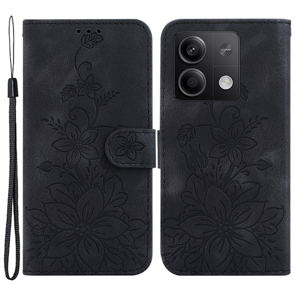 Til Xiaomi Redmi Note 13 Wallet Case Cover Transparent