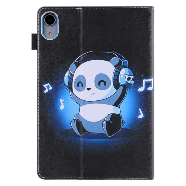 Til iPad 10.9 (2022) Tabletetui Cover Foldbart stativ - Panda/Mu Black