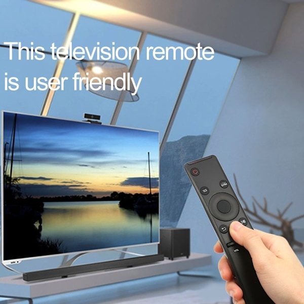 Television kaukosäädin Korvaa BN59-01259B Samsung Smart TV:hen Black