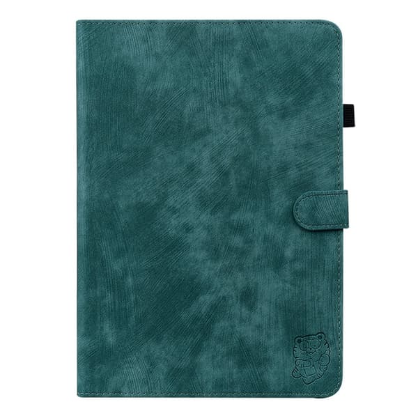 Surfplattefodral med tigertryck till Samsung Galaxy Tab S12+ Brun