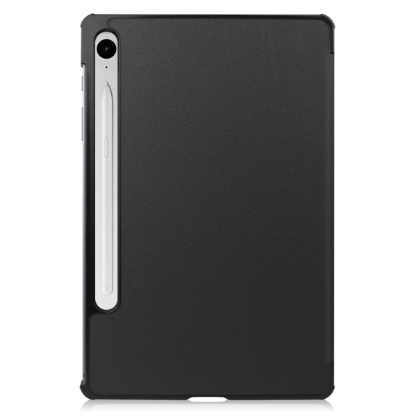 Tri-fold Stand Smart Case for Samsung Galaxy Tab S9 FE Black