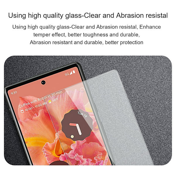 AMORUS Google Pixel 10 Pro Fold näytönsuojalasille Transparent