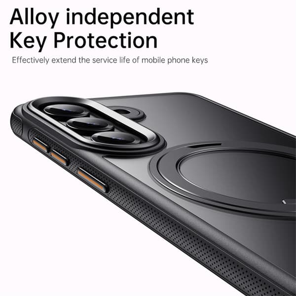 Magnetiskt mobilskal med kickstand till Samsung Galaxy S26 Orange