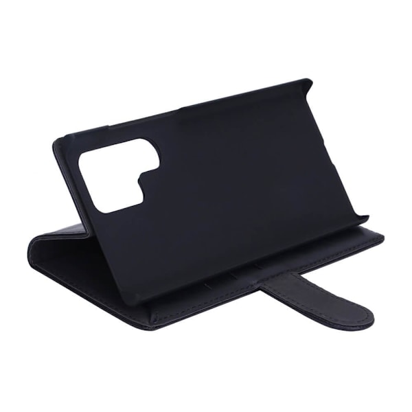 GEAR Walletcase Black for Samsung Galaxy S22 Ultra Black