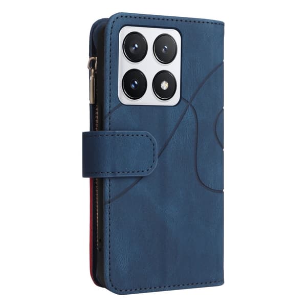 KT Lommebokveske for Xiaomi 14T Pro - Blå Blue