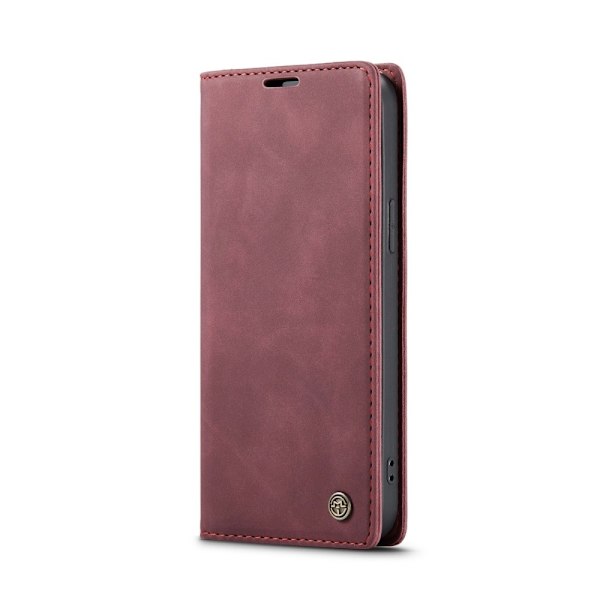 CASEME Retro tegnebog taske til iPhone 16 Pro Max Red