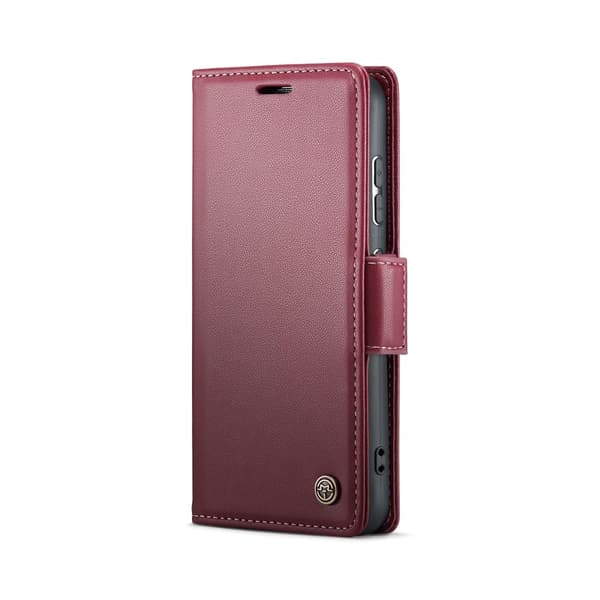 CASEME Plånboksfodral Samsung Galaxy S25 - Blå Röd