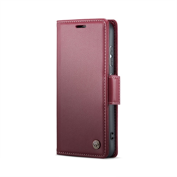 CASEME Retro Pung Taske til Samsung Galaxy S25 Red