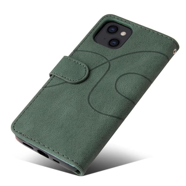 Til iPhone 15 KT Series - 1 Dobbeltfarvet etui Green