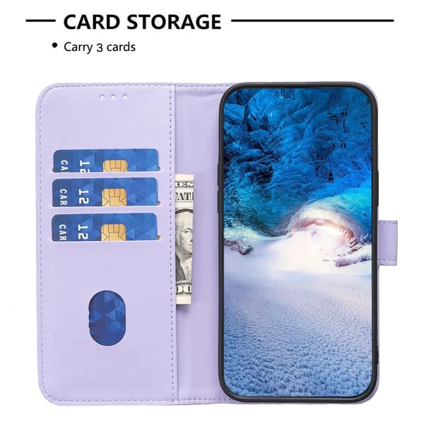Samsung Galaxy A57 5G BINFEN COLOR lompakkokotelo Purple