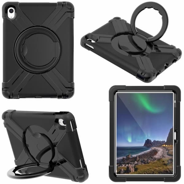 Heavy Duty Armor - deksel til iPad 10.9 2022 Gen 10 - Svart Black