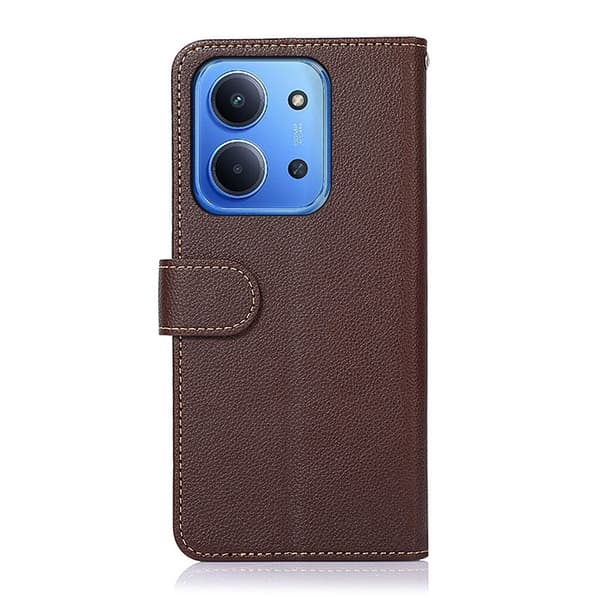 KHAZNEH Pung etui til Xiaomi Redmi 15C - Brun/Blå Brown