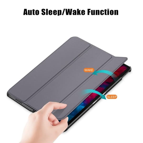 Tri - fold Fodral till Lenovo Tab P11 Pro TB - J706F - Grå grå