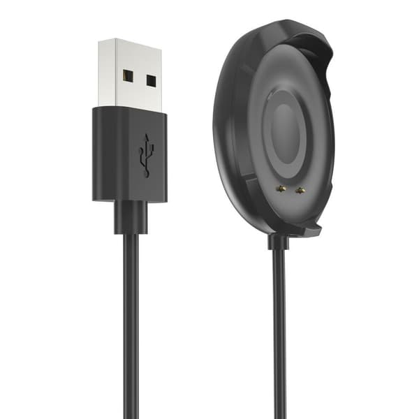 Til Motorola Moto 360 (3. generation) USB - kabel opladningsdockingoplader Black