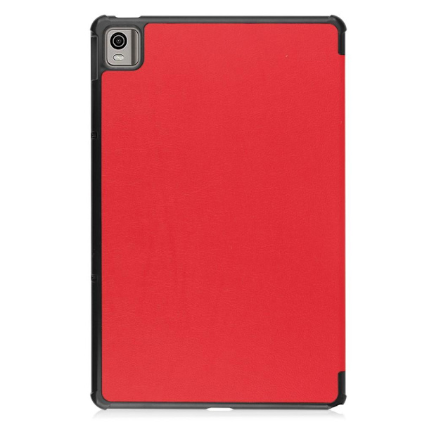 Nokia T21 Tri-fold Stand Wake/Sleep Cover Tablet-kotelo - Punainen Red