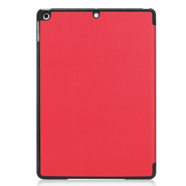 Apple iPad 10.2 2021/2020/2019 Trifoldet Stand Tablet-Taske - Rød Red