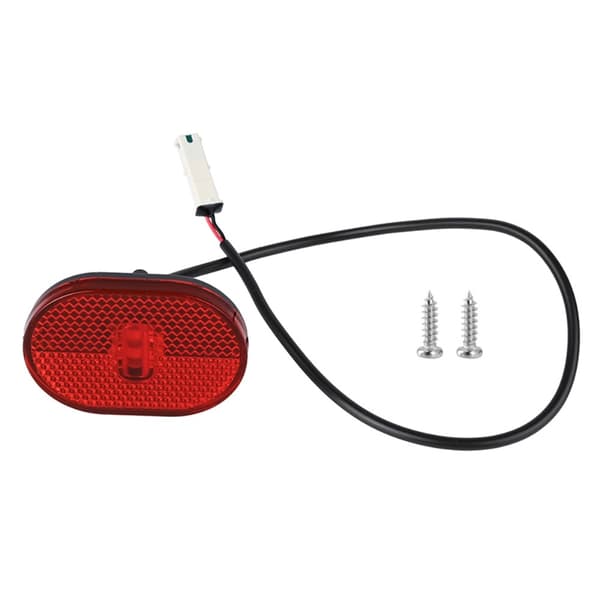 Baklys for Xiaomi Scooter 4 4 Pro Advarselslys LED bak Black