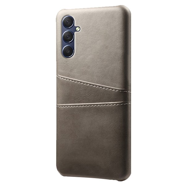 Samsung Galaxy A15 KSQ Pu-nahkapäällysteinen kuori kova kotelo Grey
