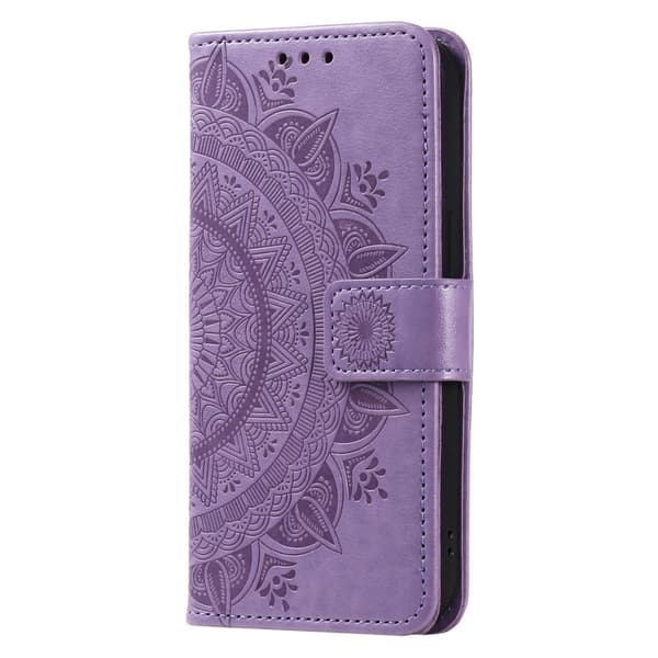 För Xiaomi Redmi A5 4G / Poco C71 4G Stativfodral Totem  Plånboksfodral Lila