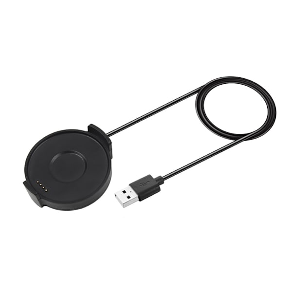 TicWatch Pro USB Laddningskabel / docka 1m Svart
