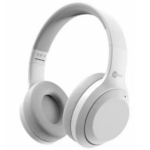 LENOVO Langattomat korvakuulokkeet Taitettavat pelimusiikki Bluetooth-kuulokkeet - valkoinen White