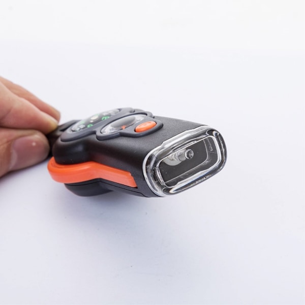 7-i-1 Visselpipa Survival Whistle med kompass / LED-ljus / förstoringsglas Orange one size