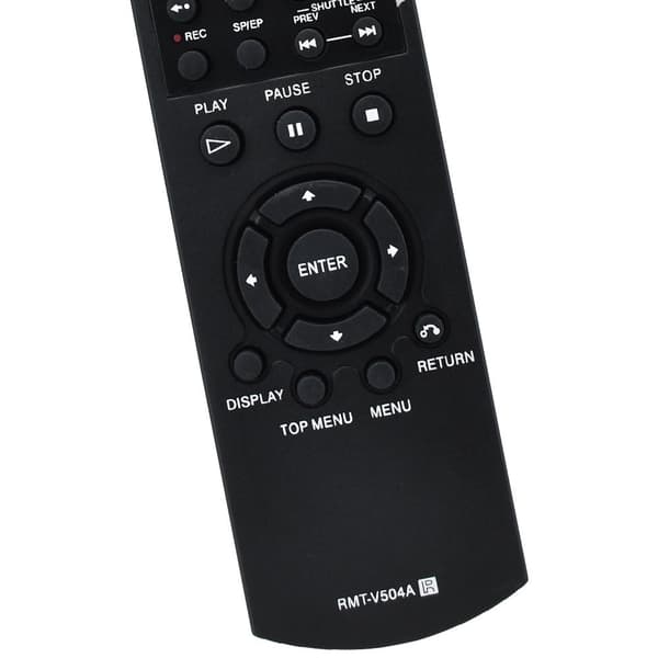 Fjernkontroll erstatning for RMT-V504A for Sony DVD Black