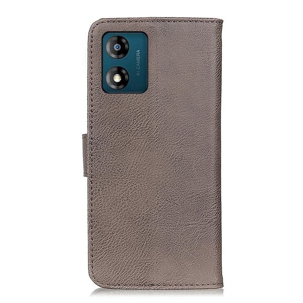 KHAZNEH Motorola Moto E13 4G Plånboksfodral - Khaki Beige