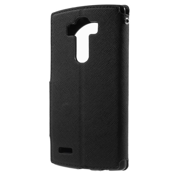 ROAR KOREA Diary View Window suojakuori - LG G4 Black