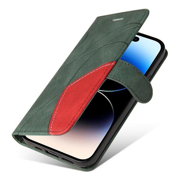 KT Plånboksfodral till iPhone 15 Pro - Grön Grön