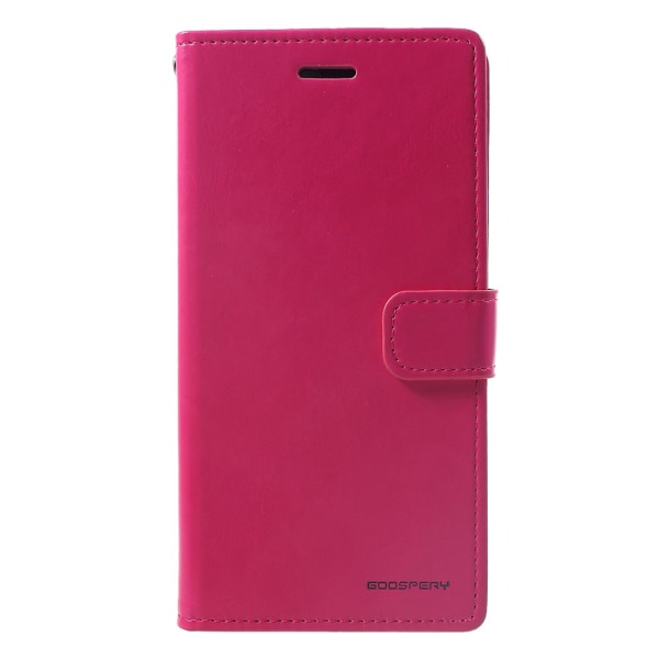 MERCURY COVER Blue Moon lompakkokotelo iPhone XR:lle - Hot Pink Pink