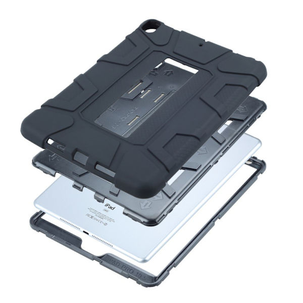 Irrotettava 2-in-1 suojaava TPU iPad Air 10.5 (2019) /Pro 10.5 (2017) Black