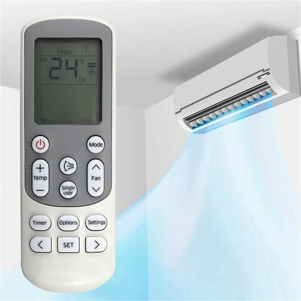 Fjärrkontroll Ersättning för DB93-14643S för Samsung Air Conditioner Vit