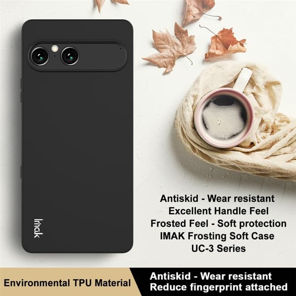 IMAK mobildeksel for Sony Xperia 10 VII Black