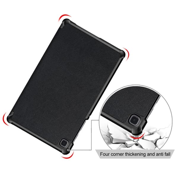 Kolminkertainen telinekotelo Samsung Galaxy Tab A7 Lite 8.7" Black