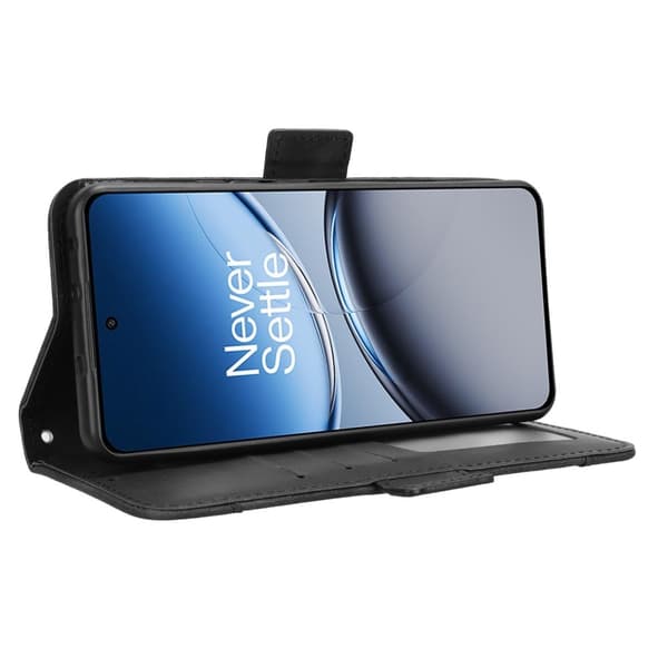Wallet Stand Flip - telefonetui til OnePlus Nord 4 - Sort Black