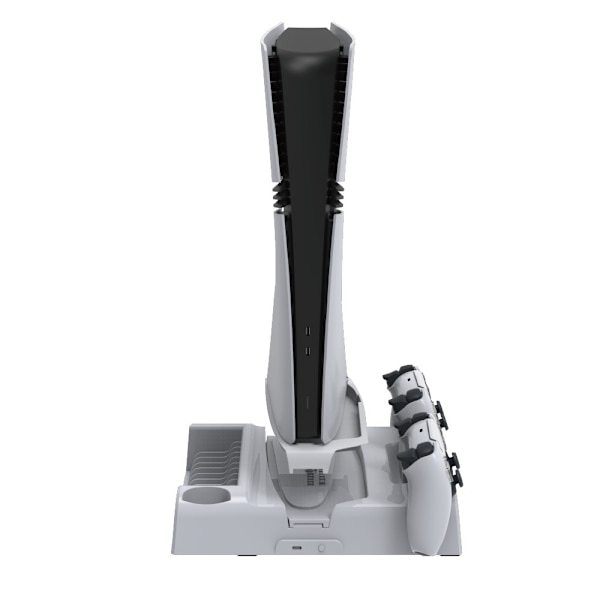 Til Sony PS5 Slim PS5 Pro Kølestander Ladestation Opbevaringsstander Grey